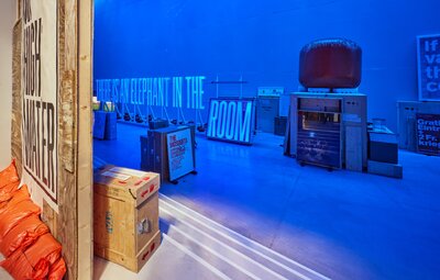 Come Hell Or High Water. Installation view, ARKEN Museum of Contemporary Art, 2026.