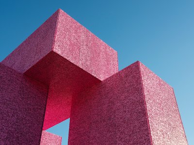 Dive-In, 2019 installed for Desert X, Coachella Valley.