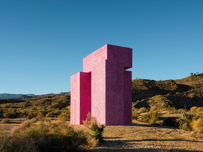 Dive-In installed for Desert X, Coachella Valley, 2019.