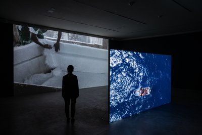 European Union Mayotte, installation view, Contemporary Art Museum St. Louis, 2018 Photo: Dusty Kessler