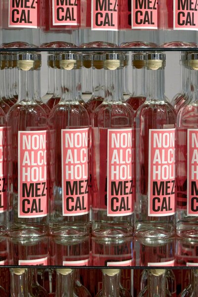 Non-Alcoholic Mezcal, 2022. Detail. 