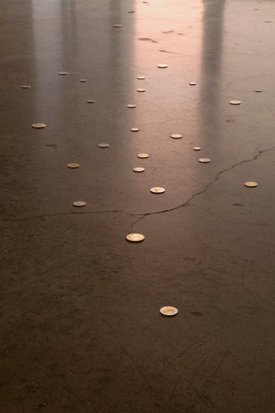 Lost Money, 2009 installed at Fundación Jumex, Mexico City, 2013. 